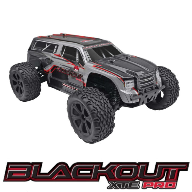 Redcat Racing Blackout XTE PRO 1/10 Scale Brushless Electric Monster Truck RTR