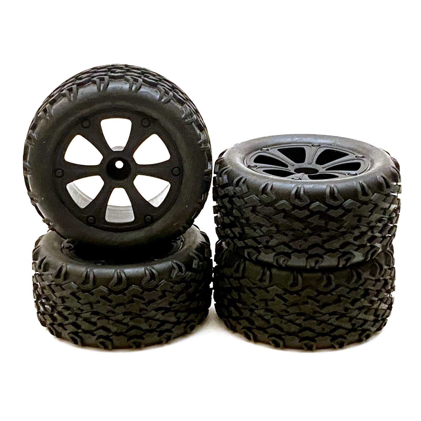 Redcat Racing Blackout XTE Pro Wheels & Tires BS214-009 - Discount RC Parts