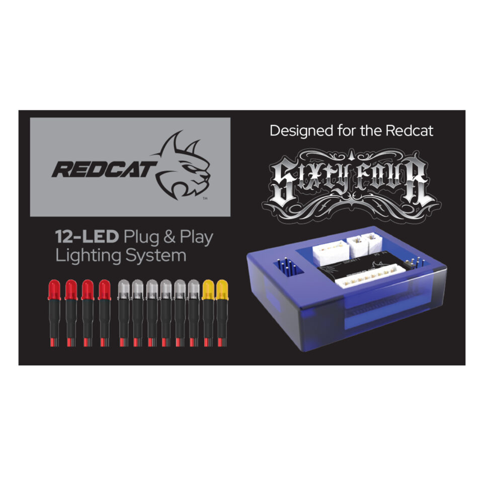 Redcat Racing LED Light Kit For SixtyFour Lowrider RER13018