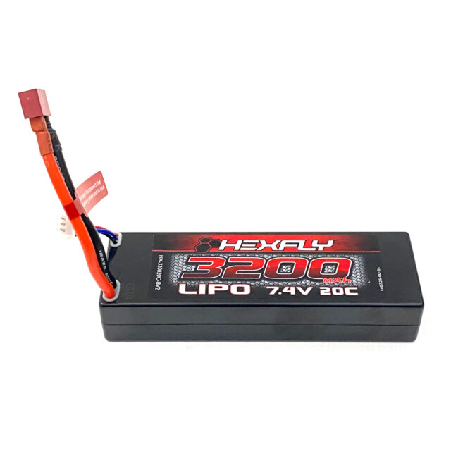 Redcat Racing Blackout XTE Pro Hexfly LiPo Battery 3200mAh 20C 7.4V Deans Plug