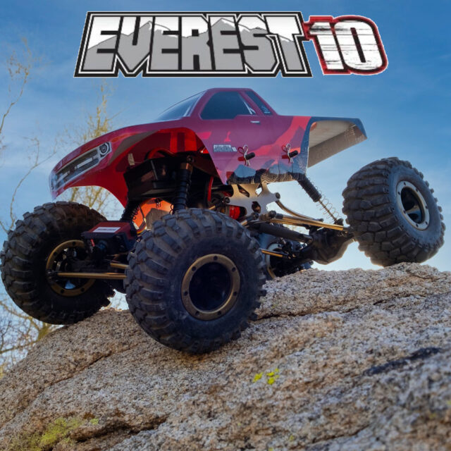 Redcat Racing Everest-10 4x4 1/10 Scale Electric RTR R/C Rock Crawler Red/Black