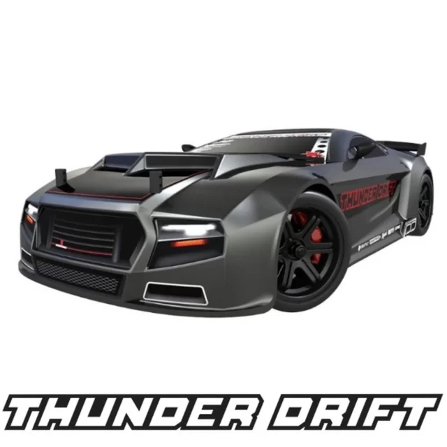 Redcat Racing Thunder Drift RC Car 1/10 Scale Brushed Electric Drift Car (Gun Metal)