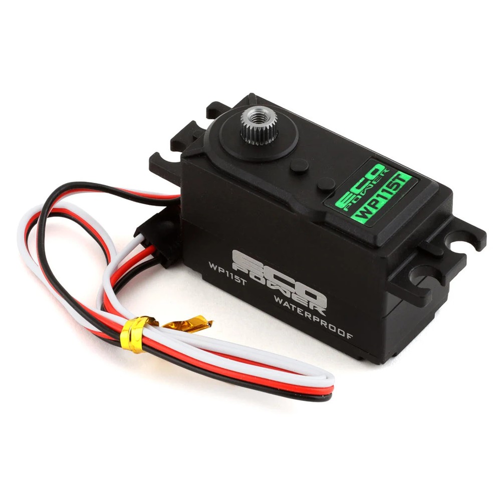 EcoPower WP115T Low Profile High Torque Waterproof Metal Gear Servo