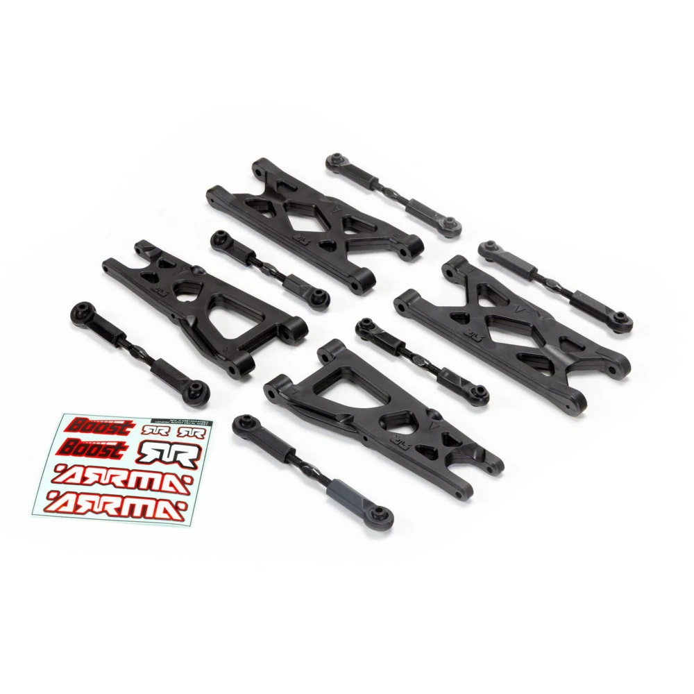 Arrma Wide Track Arm Upgrade Set Boost Box (ARA230008) Fits Granite/Vorteks  | eBay