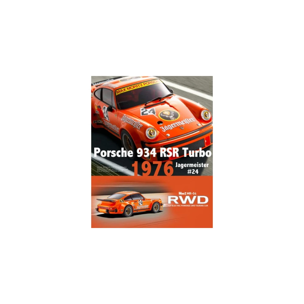 Kyosho MR-04 RWD Mini-Z Readyset w/ Porsche 934 RSR Turbo 1976